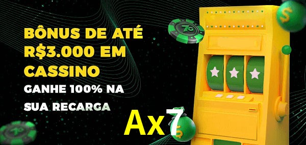 Ax7 melhor bônus de depósito